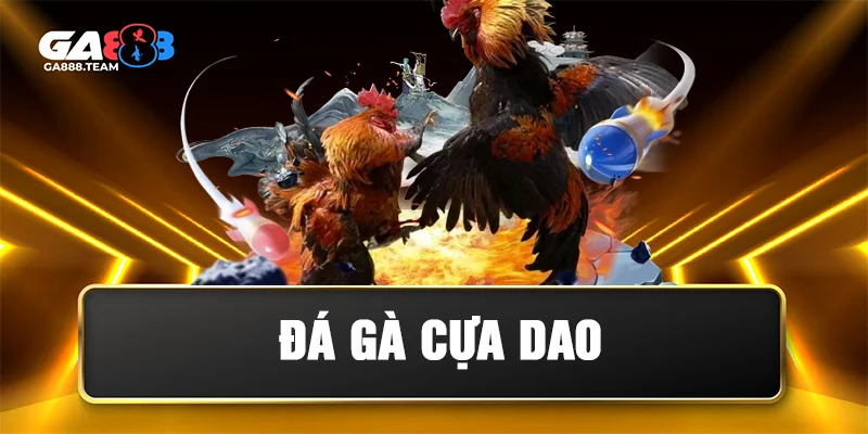 Đá Gà Cựa Dao – Tất Tần Tật Những Điều Anh Em Nên Biết
